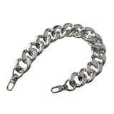 Maxbell Shoulder Chain Strap Silver Acrylic Comfortable Removable for Purse Wallet C