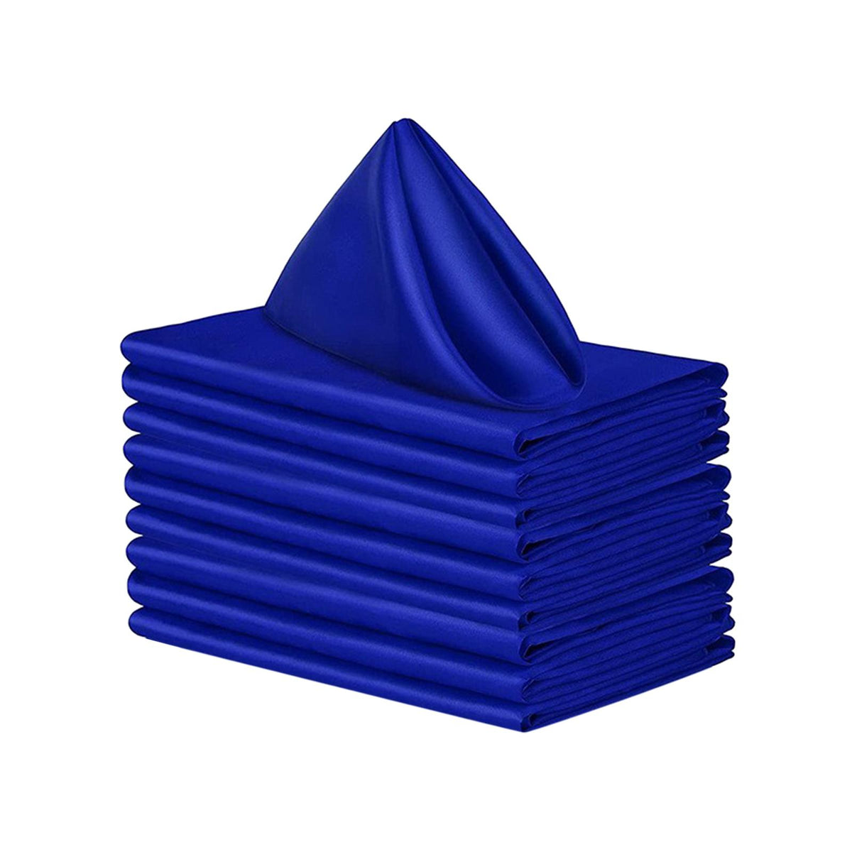 Maxbell 10x Weddings Party Napkins Portable Elegant for Events Banquets Weddings Blue