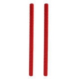 Maxbell 1 Pair Red Drum Sticks Wood Drumsticks Orff Musical Instrument For Kids Musical Toy