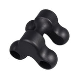 Maxbell Bone Neck Pillow Massager Trigger Point for Shoulder Spine Back Waist Black