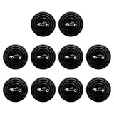 Maxbell 10x Car Door Shock Absorber Gaskets Protector for Rvs Trucks Suvs