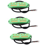 Max Maxb Electric Guitar Pickup Single Coil Humbucker SSS Guitar Accessories Green