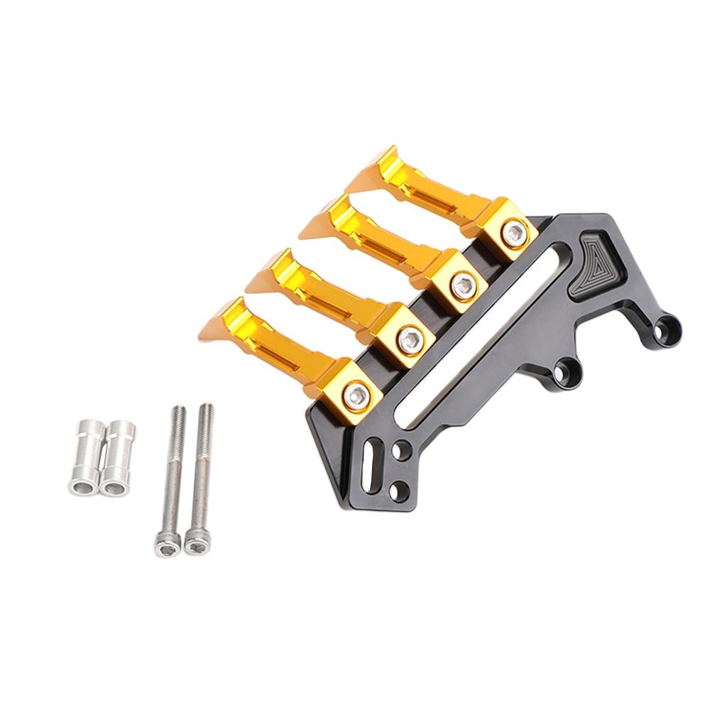 Max Motorcycle Water Coolant Reservoir Protector for YAMAHA MT07 FZ07 Gold