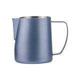 Maxbell Milk Frothing Pitcher Milk Mug Espresso Steaming Cups for Coffee Blue