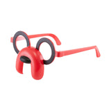Maxbell Cute Children's Sunglasses Glasses Vintage for Party Kids Gifts red