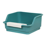 Maxbell Cat Litter Box Portable Anti Splashing Bedpan Cat Toilet Cat Toilet Sand Box green