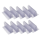 Maxbell 10Pcs Clip Holder Stand Promotion Clear for Warehouse restaurant 5cm x 4cm x 3.2cm
