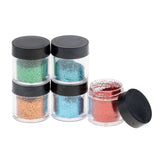 Max 5Colors Shimmer Eyeshadow Lip Gloss Dust Powder Glitter Loose Pigment 6-10#