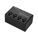 Maxbell Mini Audio Mixer Portable Passive Mixer for Live and Studio CD Player Tablet