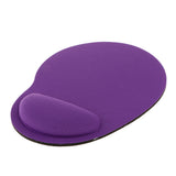 Maxbell Ergonomic Rest Support Mouse Game Pad Gel Funny for Desktop NoteBook Purple