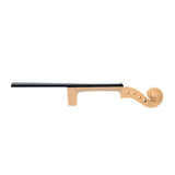 Maxbell 4/4 Size Plastic Violin Neck Fingerboard Fiddle DIY Kit
