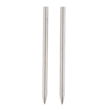 Maxbell 2pcs Stainless Steel Paracord Fid Lacing Stitching Needles Outdoors 90mm