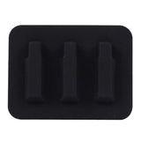 Max Black Rubber Guitar Mute Silencer Practice Mute Pad Guitar Parts Accessories