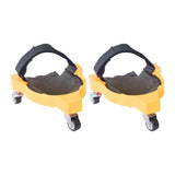 Maxbell Rolling Knee Pad Multifunction for Construction Gardening Woodwork Yellow
