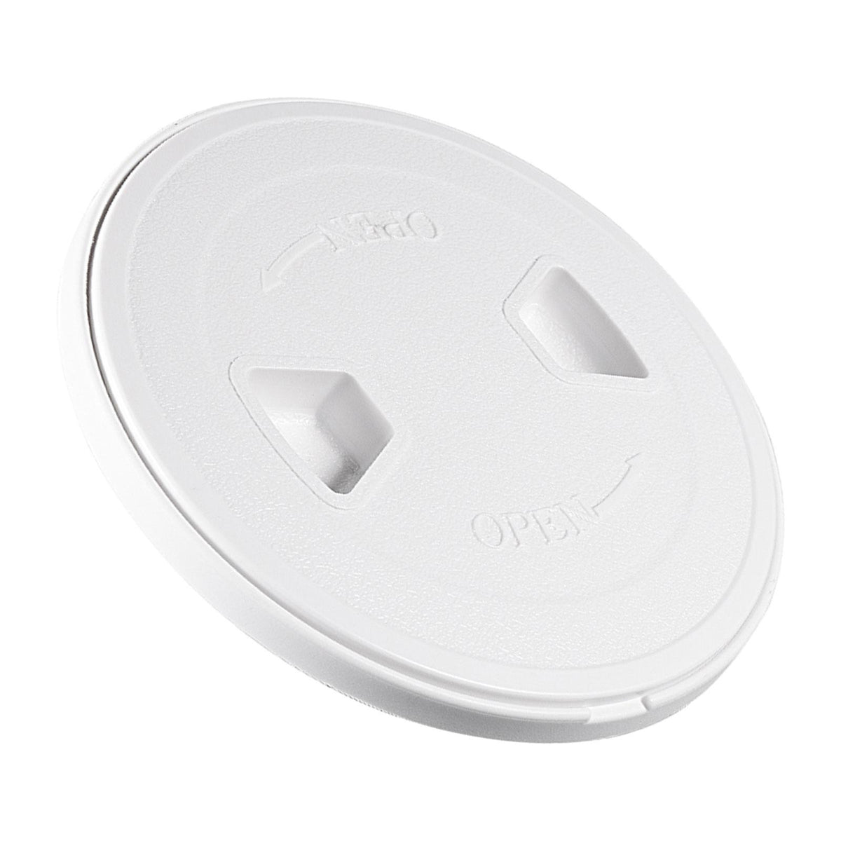 Maxbell Marine Deck Cover Nonslip Deck Plate Access Lid for Marine Boat White
