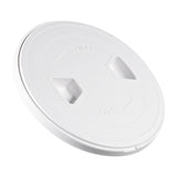 Maxbell Marine Deck Cover Nonslip Deck Plate Access Lid for Marine Boat White