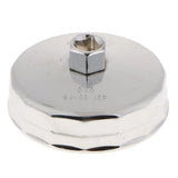 Max 910 Sliver Oil Filter Remover Cap Oil Grid Wrench 14 Flutes For Car 100x46mm