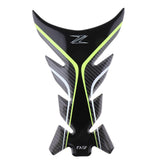 Maxbell 5D Carbon Fiber Green Motorcycle Fuel Tank Pad Protector Sticker  for FASP