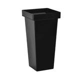 Maxbell Floral Bucket Floral Arrangement Desk Flower Vase for Indoor Wedding Porch Black
