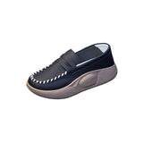 Maxbell Casual Women Shoes Comfortable Slip On Soft for Indoor Outdoor Walking Black 37