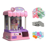 Maxbell Small Claw Machine Classic Electronic Arcade Game for Boys Girls Kids Adults large 30 doll pink