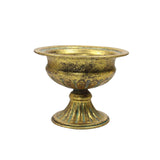 Maxbell Vintage Metal Flower Vase for Wedding Centerpiece for Party Anniversary Gold