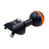Maxbell Underwater Dive Flashlight Mount Bracket Strobe Arm Adapter Ball Mount Black