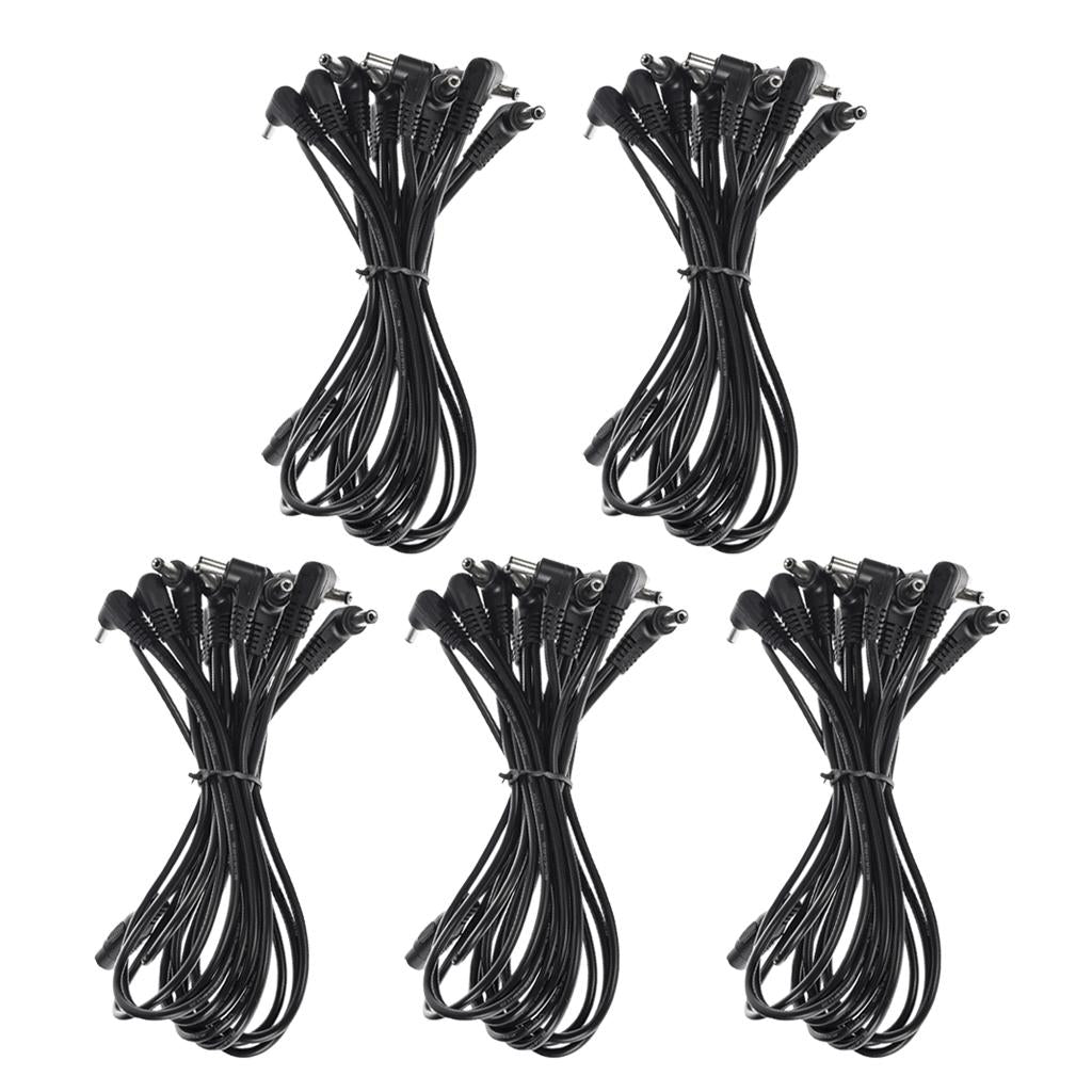 Max Guitar Effect Power Supply Adapter 11 Way Daisy Chain Cable Cord