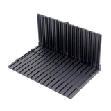 Max 1pc Plastic Pieces Shelves Placement Rack for Gundam Making Black 29x19cm