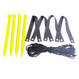 Maxbell Tree Fixing Ground Nail Stake Kit Garden Plant Garden Yard for tree