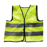 Maxbell KIDS HIGH VISIBILITY HI VIZ VEST YELLOW GREEN REFLECTIVE SAFETY VEST