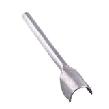 Max Leather Craft Strap Belt Walllet End Cutter Punch Tool Half Round15mm
