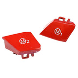 Max Steering Wheel M M1 M2 Button Switch Cover for BMW F30 2014-2018 Red