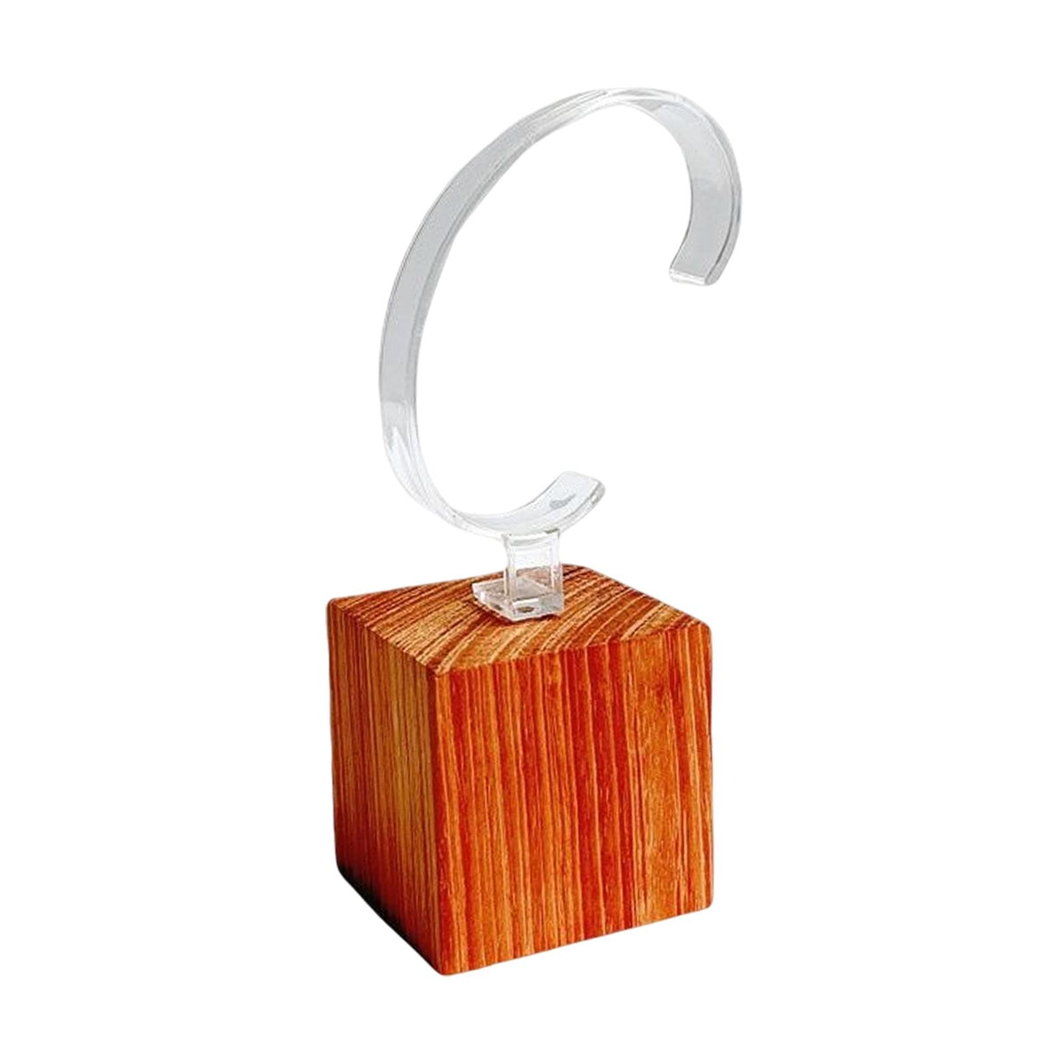 Maxbell Watch Display Stand Bracelet Display Organizer for Home Tabletop Dresser Transparent
