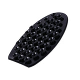 Maxbell Portable Double Sided Suction Cups for Bathroom Toothpaste Handwashing Fluid black oval