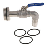 Max Ton Barrel Outlet Oil Mouth/Faucet 90 Degree 20mm Male Threaded  25.5MM
