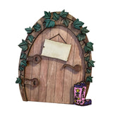 Maxbell Miniature DIY Fairy Door Statue Sculpture Figurines for Easter Lawn Yard Style C