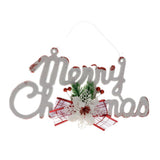 Maxbell Merry Christmas Plastic Snowflake Christmas Pendants Xmas Hanging Decoration