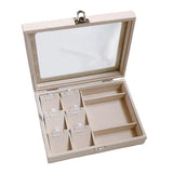 Max Luxurious Large Velvet Jewelry Box Case Storage Holder 3