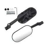 Maxbell Motorcycle Rearview Side Mirror Left & Right Motorcycle Mirror with Wrench