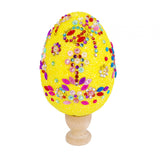 Maxbell Easter Eggs Decorative Foam Easter Eggs for Party Favors Kids Children Yellow
