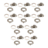 Maxbell 10x Smooth Rotary Lock Buckle Decorative Alloy for Luggage Craft Boxes