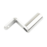 Max Maxb Motorcycle Rearview Side Mirror Extender Bar Bracket For Phone GPS Silver