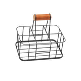 Maxbell Drink Delivery Carrier Fittings Reusable for Camping Condiment Bottles Gray