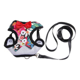 Max Cute Dog Vest Harness Leash Dog Walking Vest For Pet Wedding Costume Party L
