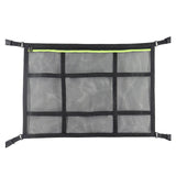 Maxbell Car Ceiling Cargo Net Pocket Car Storage Mesh Organizer for Van Camping Green