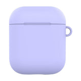 Maxbell Bluetooth Earphone Silica gel Dust Proof Cover For Airpods1  2 Purple