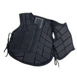 Maxbell Equestrian Protector Accessories Gear Protective Horse Riding Vest Child M Black