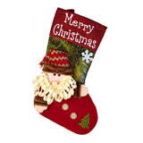 Maxbell Durable Hanging Storage Pouch Gift Bag Kids Decoration Christmas Treat Bags Santa Claus