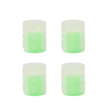 Maxbell 4x Car Tire Valve Stem Caps Luminous Glow in The Dark for Trucks Suvs